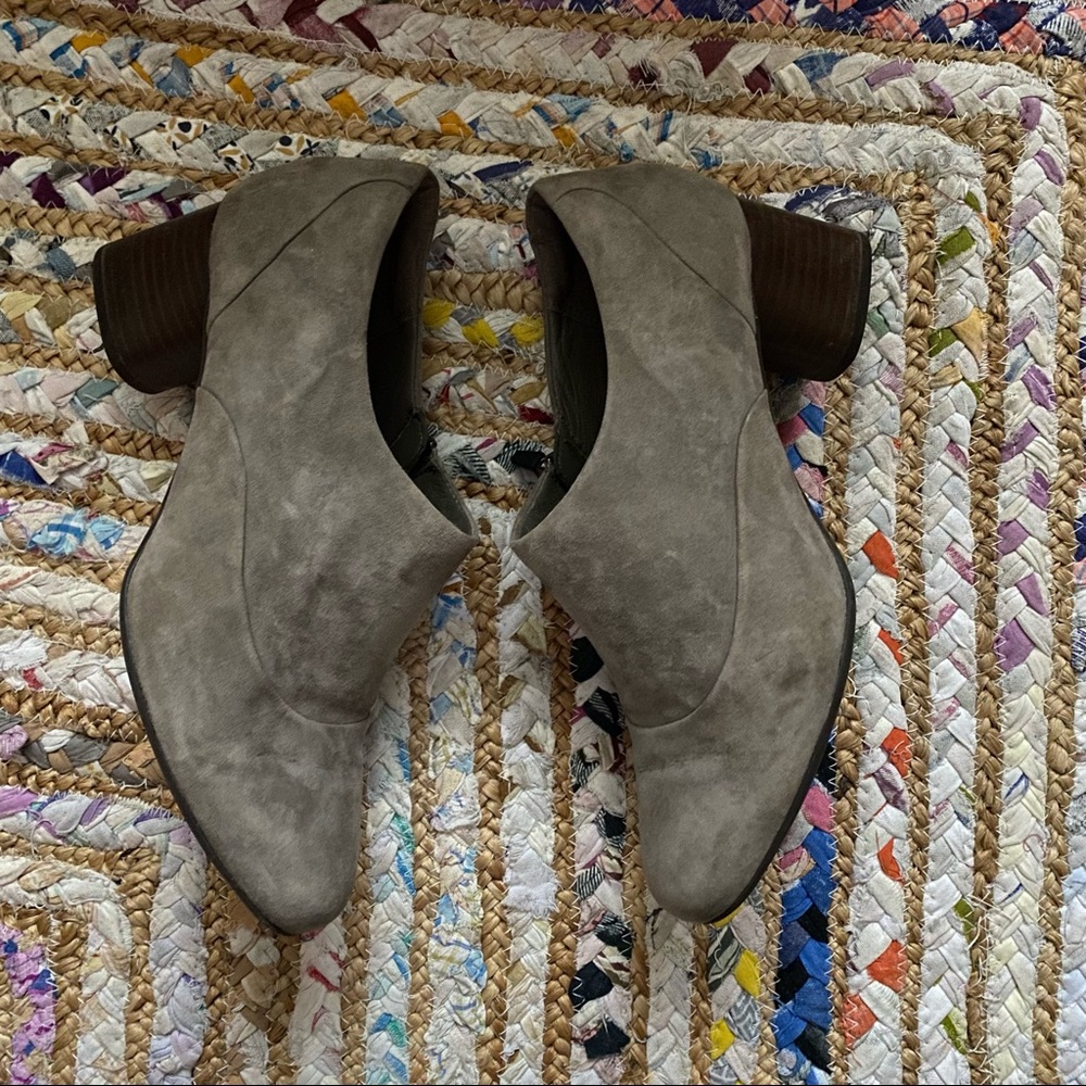 Clarks Unstructured gray suede booties - Picture 5 of 6